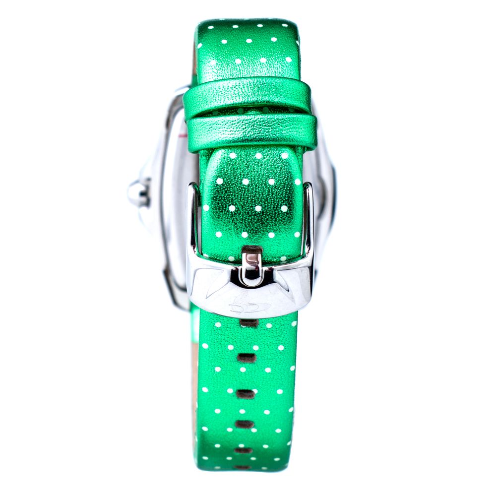 Chronotech CT7896LS45 Silver & Green Women's Watch