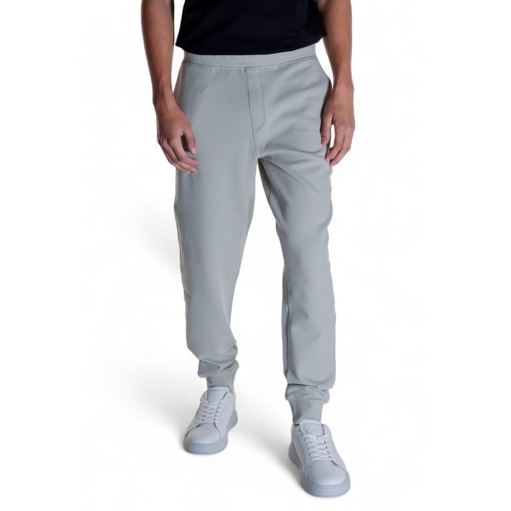 Calvin Klein Gray Cotton Jogger Sweatpants