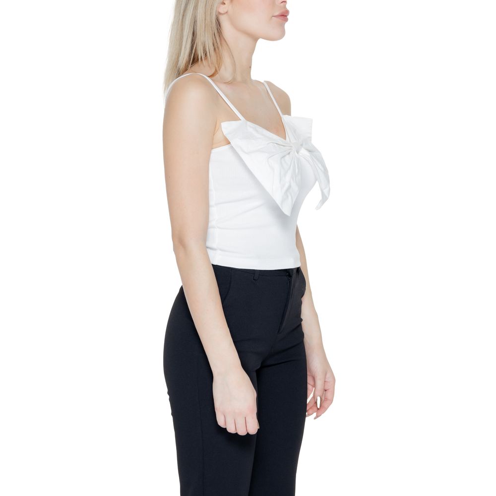 Only White Organic Cotton String Tank Top