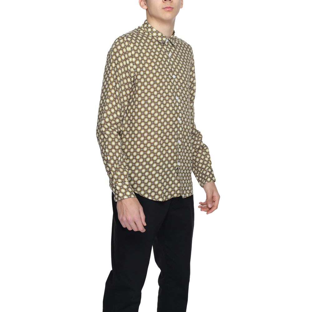 Gianni Lupo Men's Linen Shirt - Beige
