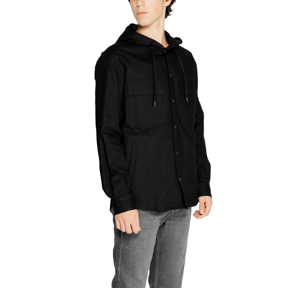 Antony Morato Men's Cotton Shirt - Black