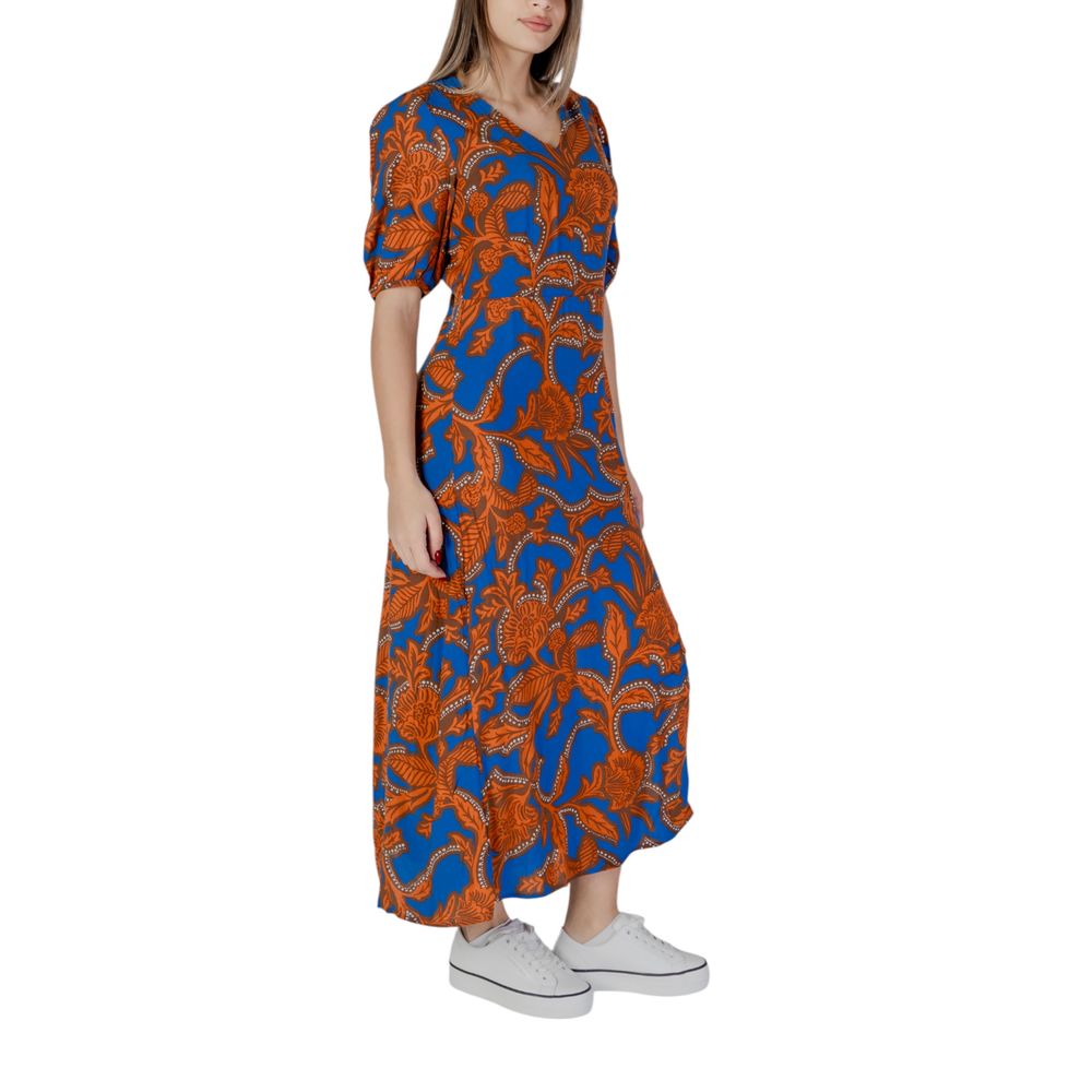 B.Young Women's Lightweight Viscose Dress - Blue