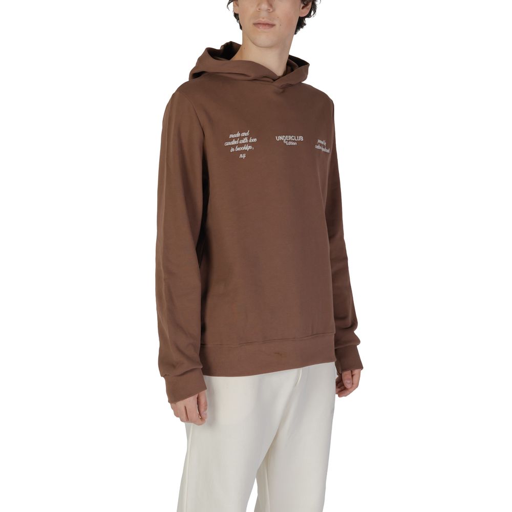 Underclub Men's Cotton Sweater - Brown
