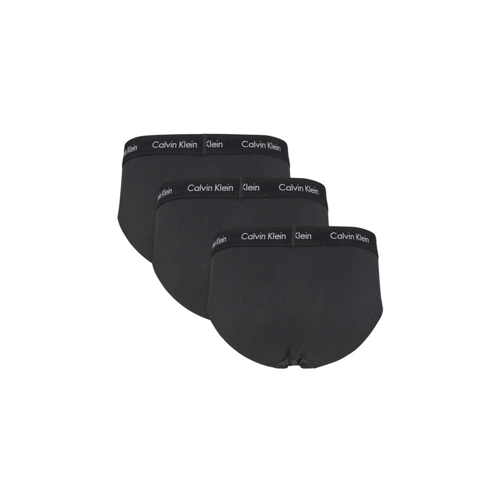Calvin Klein Underwear Black Elastane Underwear Briefs