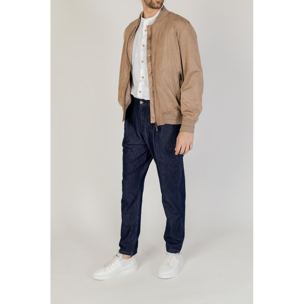 Hamaki-Ho Men's Polyester Jacket - Gray