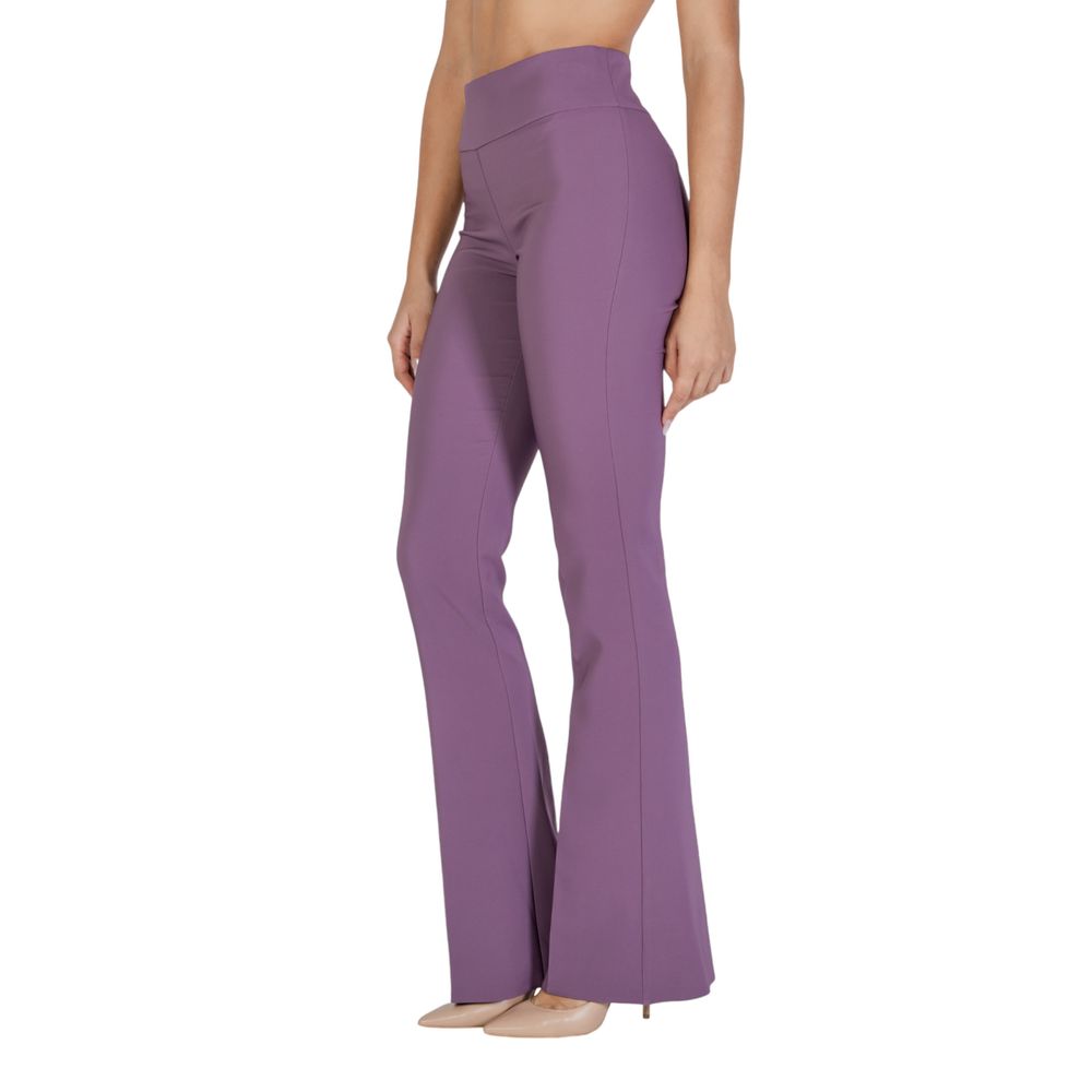 Sandro Ferrone Women's Stretch Polyester Jeans - Purple