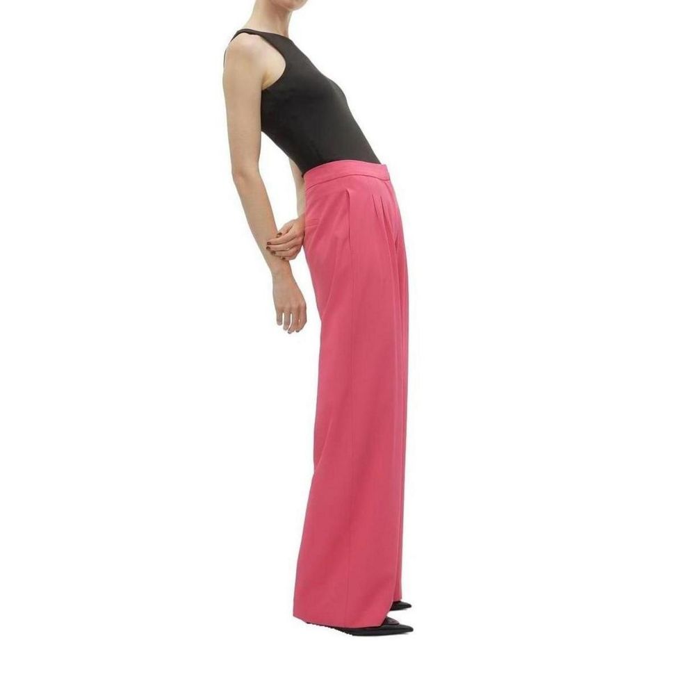 Vero Moda Women's Wide Stretch Polyester Jeans - Pink