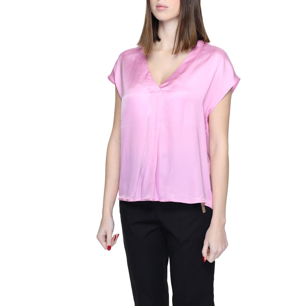 Rinascimento Women's Short-Sleeve Viscose Shirt - Multicolor