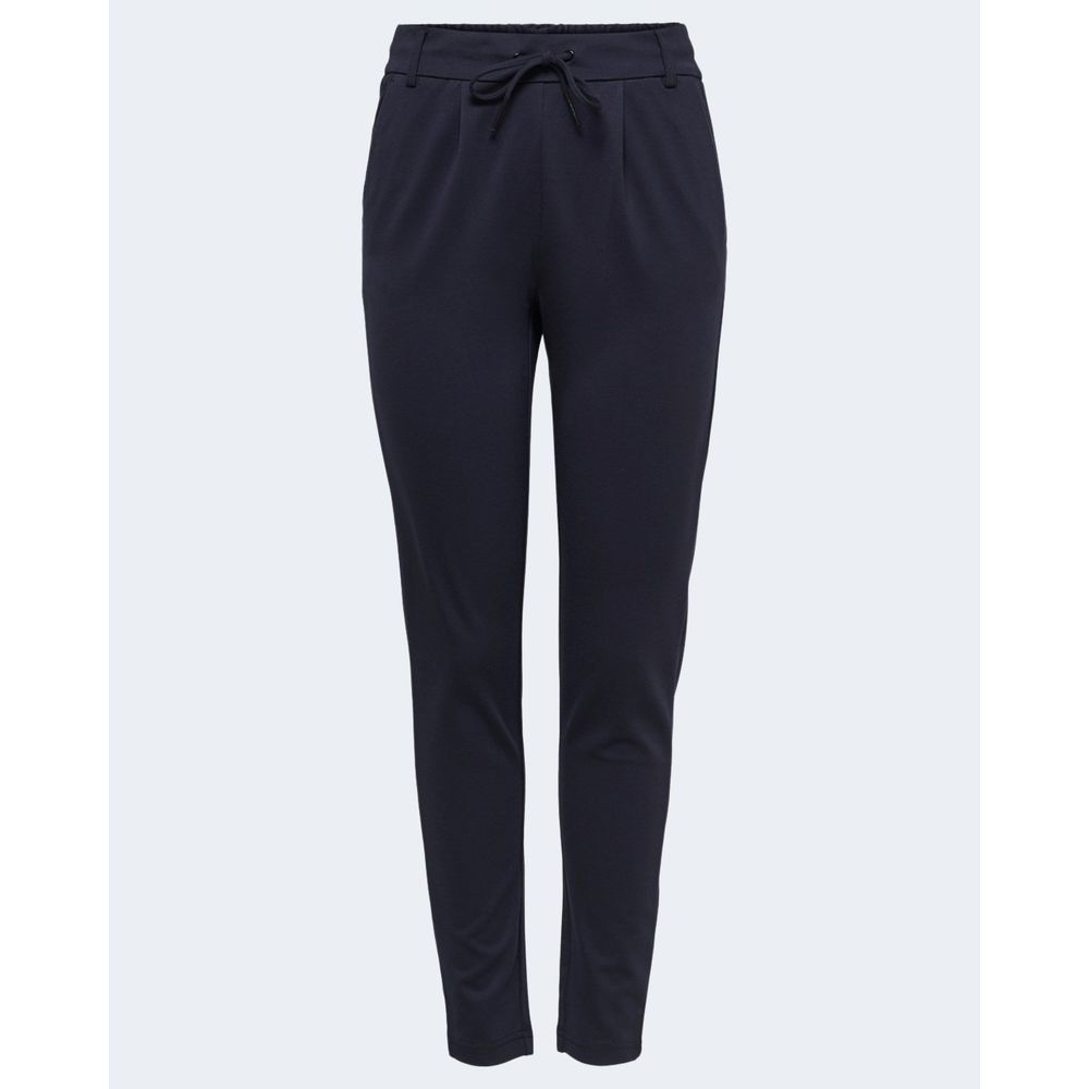 Only Women's Wide Stretch Viscose & Nylon Activewear Jogger Pants - Blue