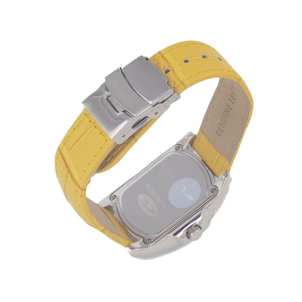 Chronotech Yellow Leather CT7220L02 Ladies Watch