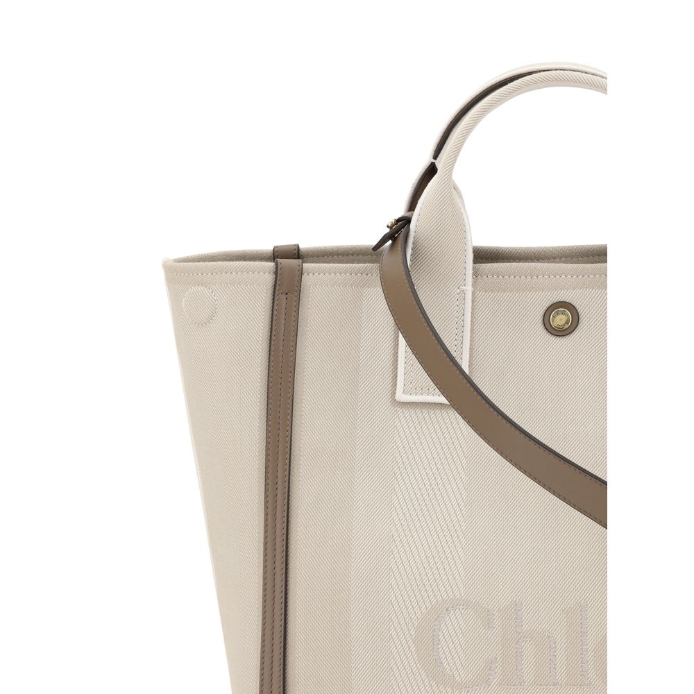 Chloé Beige Carry Handbag