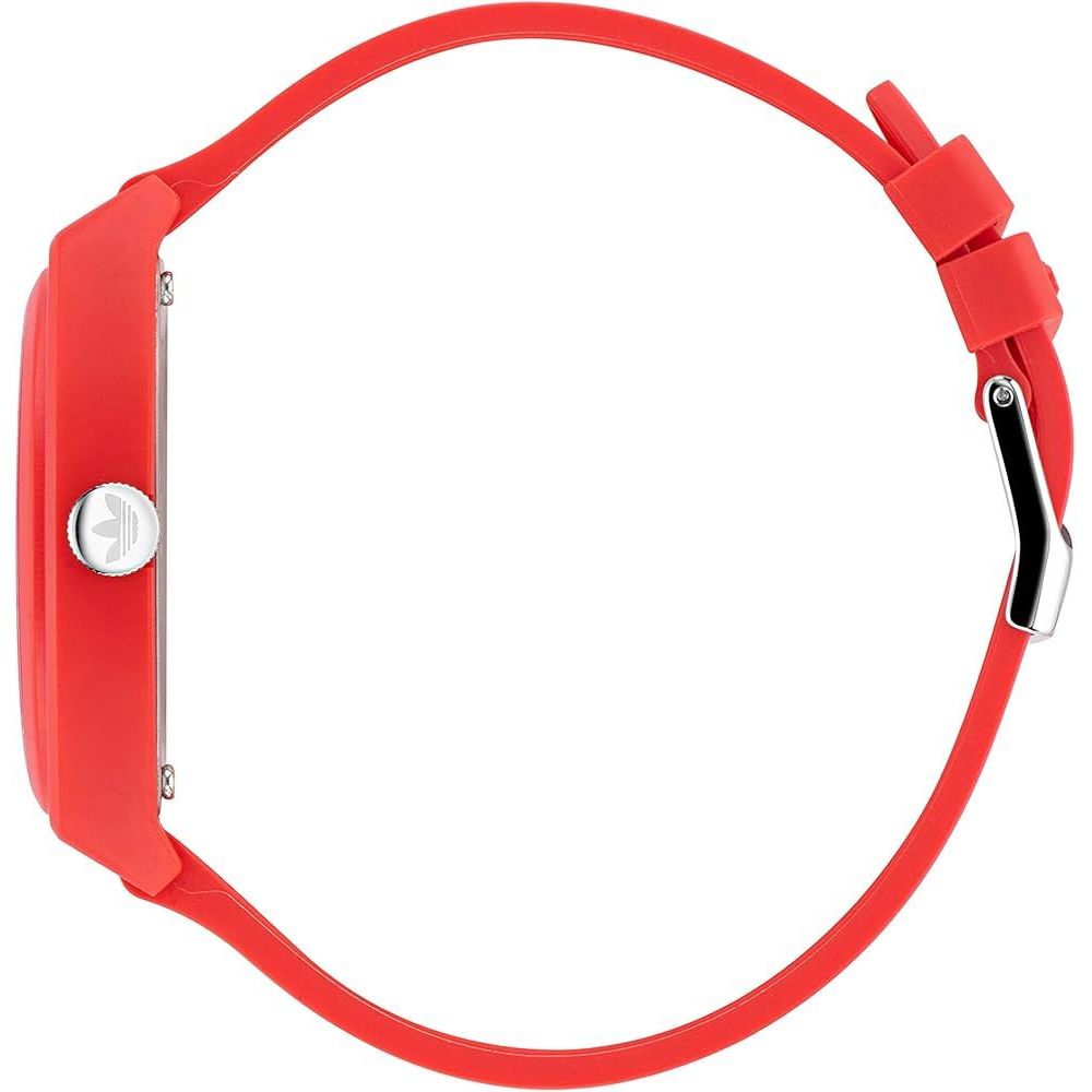 Adidas Red Silicone AOST23051 Watch
