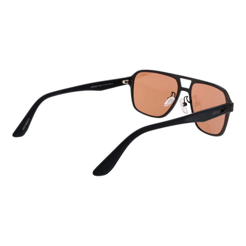BMW Aviator Mirrored Medium-Tint Aluminium Sunglasses - Grey