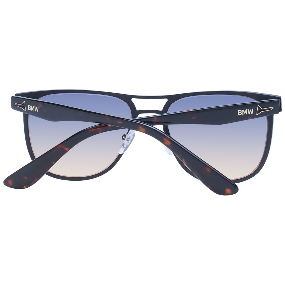 BMW Aviator Gradient Medium-Tint Aluminium Sunglasses - Black