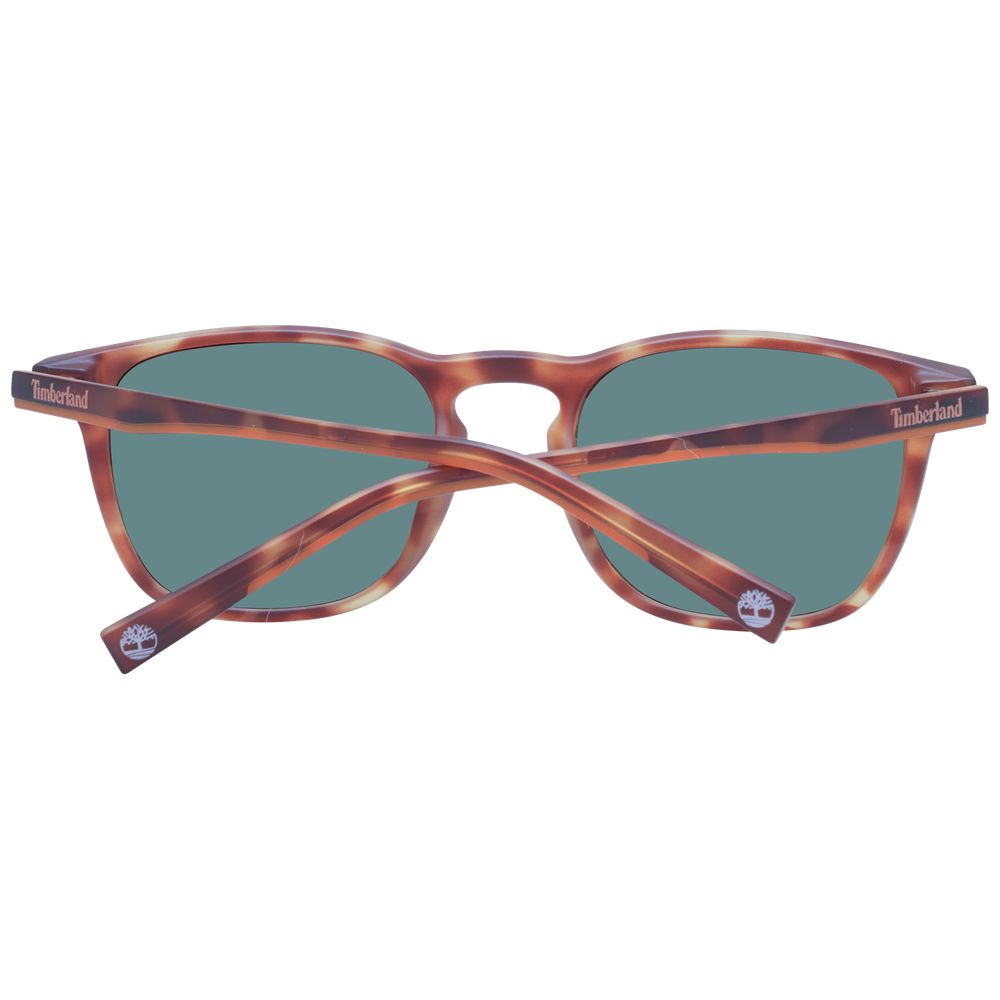 Timberland Square Polarized Dark-Tint Plastic Sunglasses - Brown
