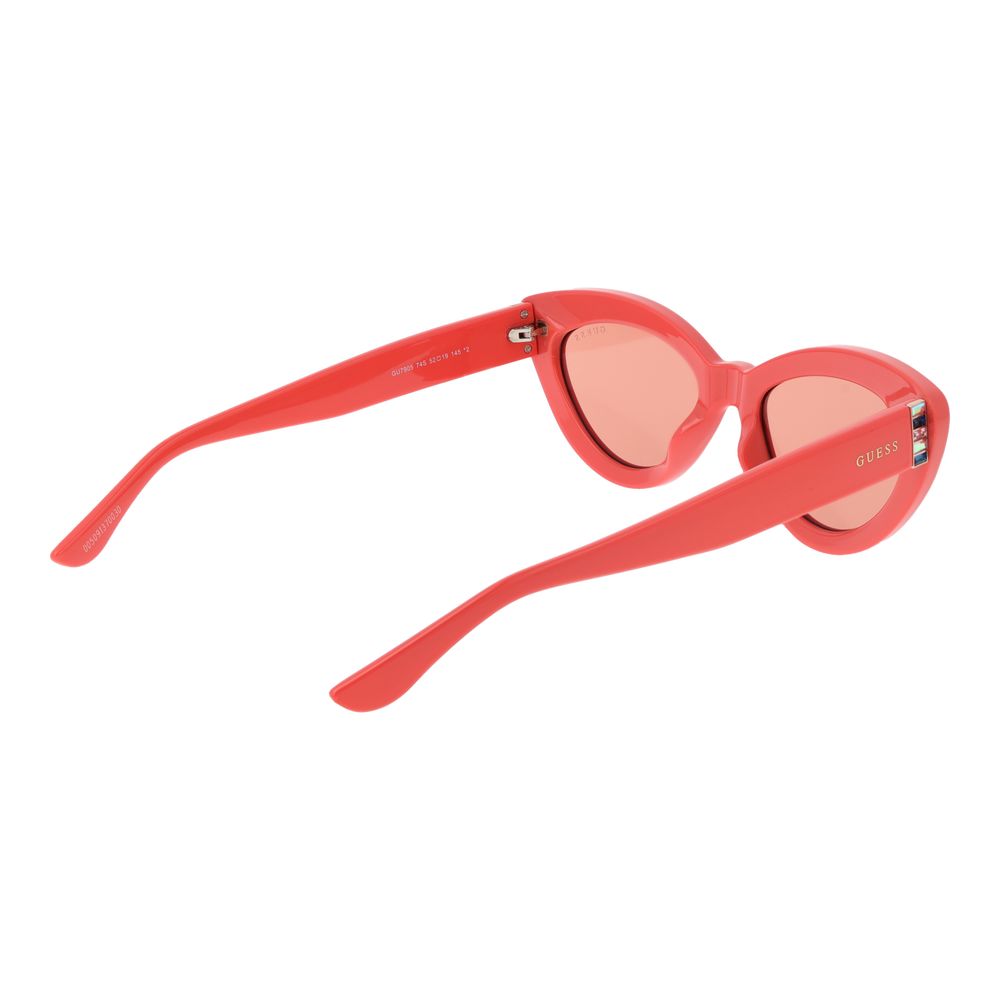 Guess Cat-Eye Non-Polarized Medium-Tint Plastic Sunglasses - Pink