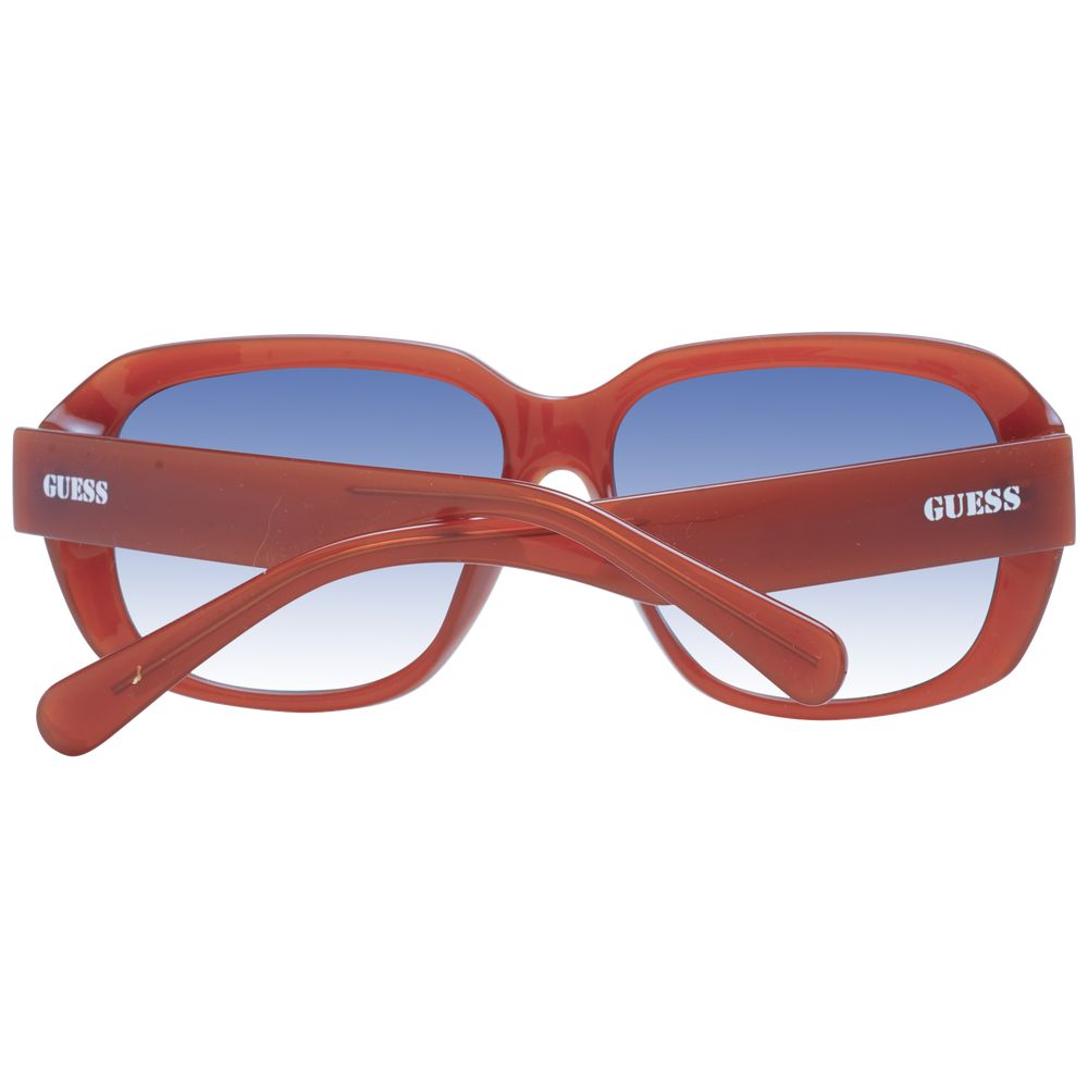 Guess Square Gradient Medium-Tint Plastic Sunglasses - Copper