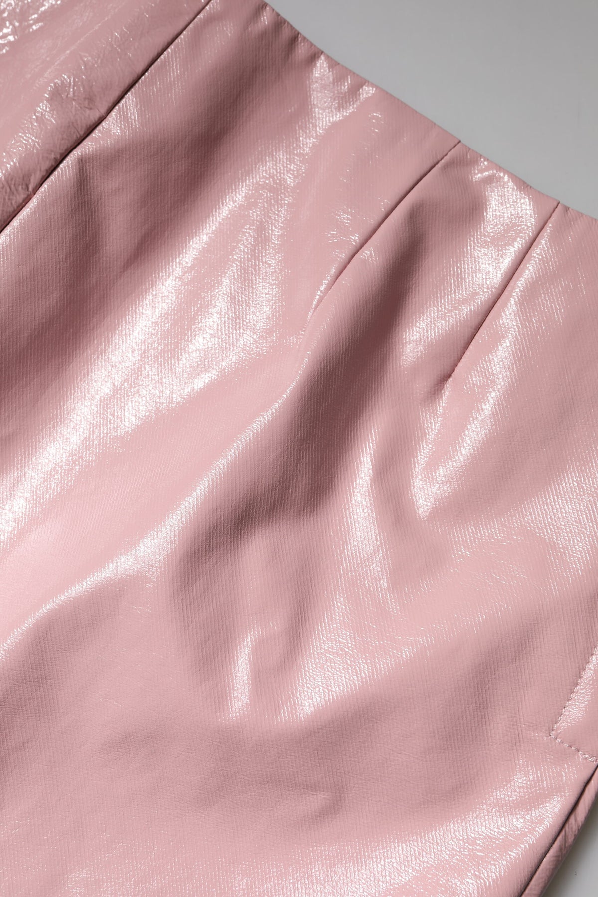 Dolce & Gabbana Women's High Rise Silk & Cotton Mini Skirt - Pink