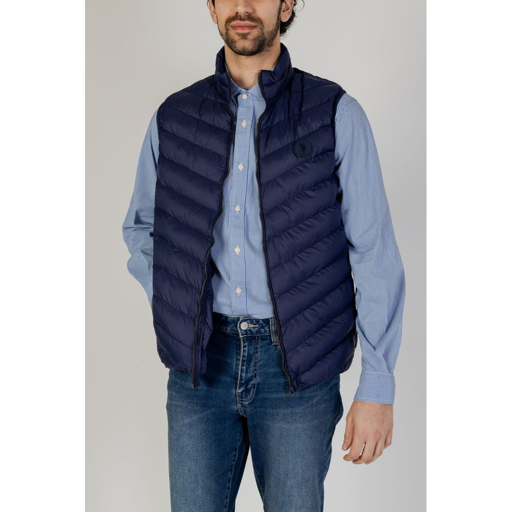 U.S. POLO ASSN. Men's Lightweight Quilted Polyamide Jacket - Blue