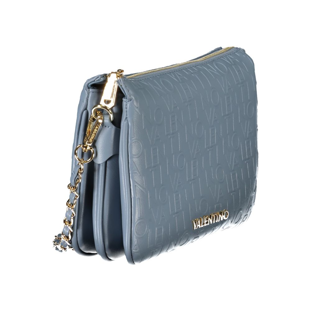 Mario Valentino Light Blue Polyethylene Women Handbag