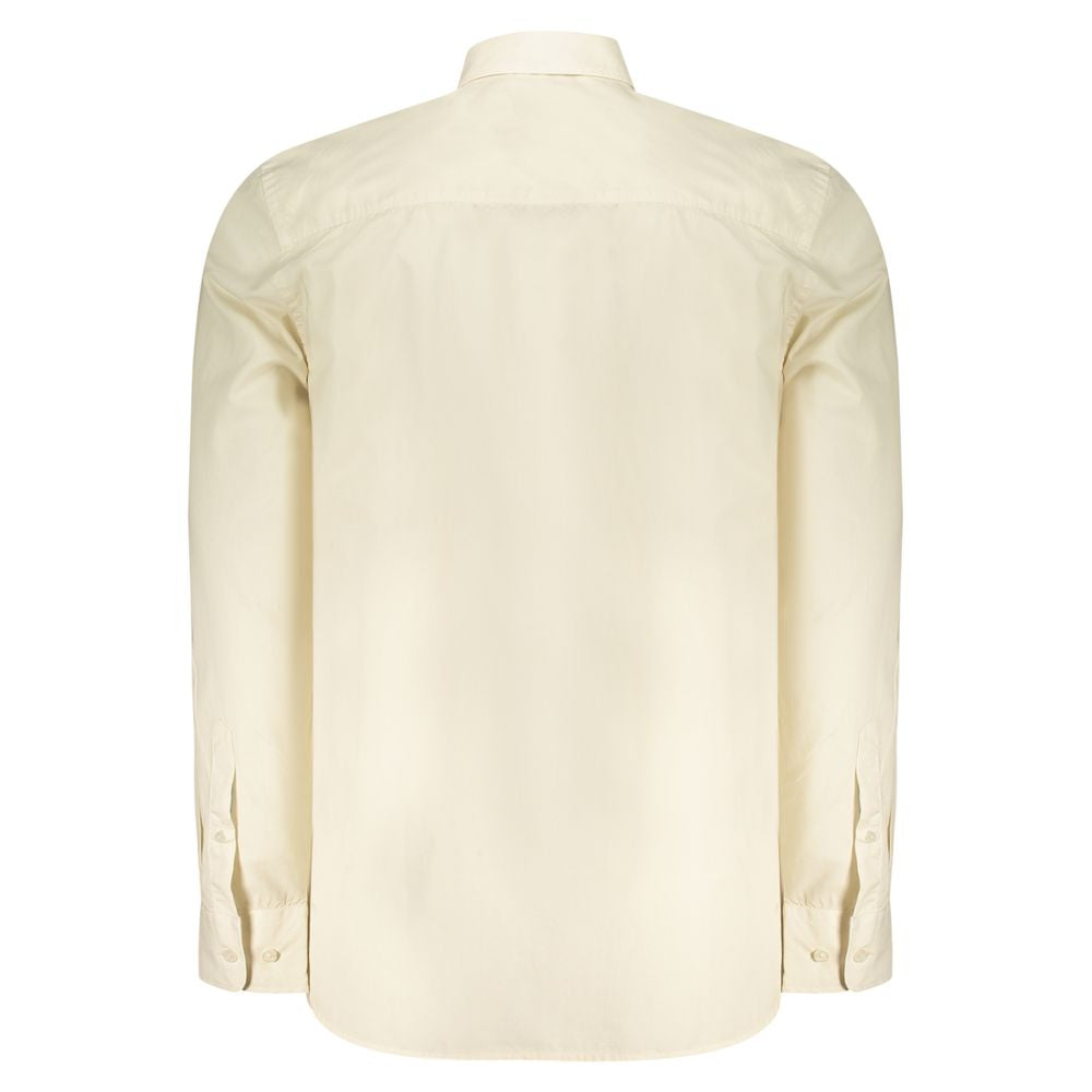 Shirt by North Sails for men in cotton beige showcases a sublime silhouette, artfully detailed with a sublime and for a sophisticated, sublime finish.