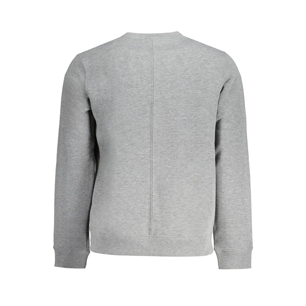 Sweatshirt by Calvin Klein for men in cashmere viscose brown, gray & signature presents a smart casual silhouette, featuring a smart casual and for a sophisticated look.