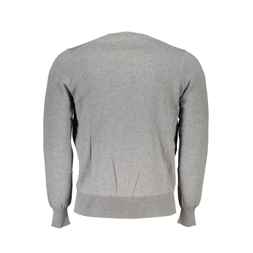 North Sails Gray Cashmere Men Sweater