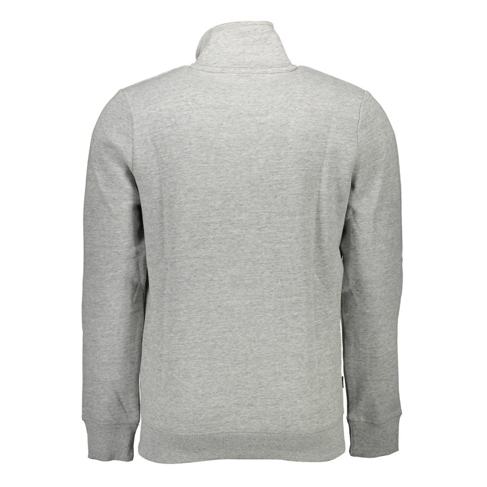 Sweatshirt by Superdry for men in cotton polyester brown & gray features an enviable silhouette, showcasing a premium and refined for a truly enviable finish.