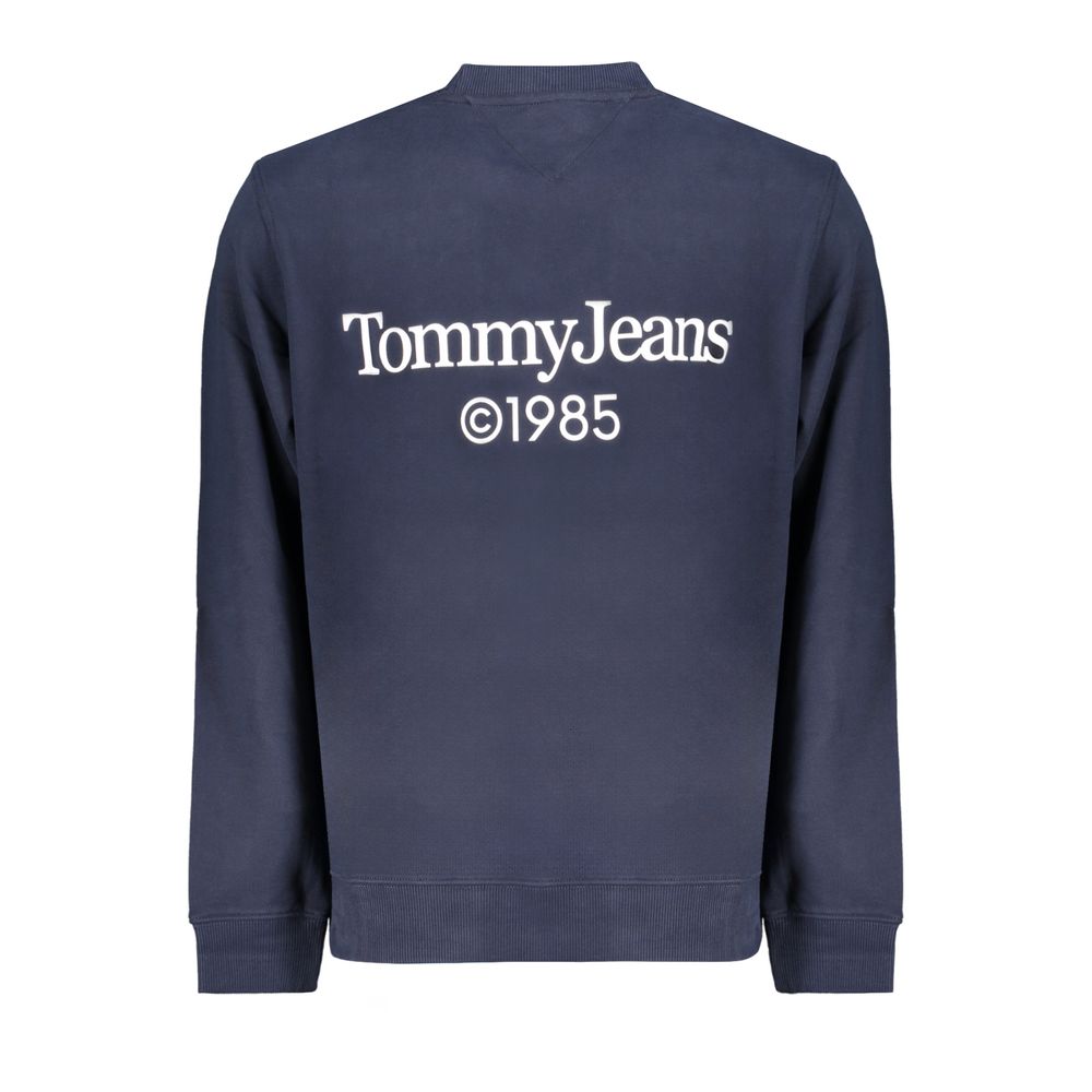 Tommy Hilfiger Men's Crew Neck Cotton Sweatshirt - Blue Print