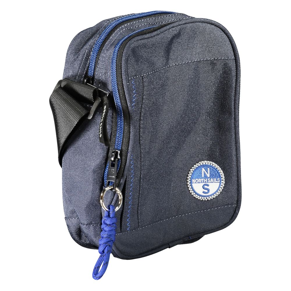 Shoulder Bag by North Sails for men in polyester blue features a effortless sophistication silhouette, secured by a zipper with ample built-in-compartments & external-pockets and versatile shoulder-strap & adjustable-strap for a effortless sophistication finish.
