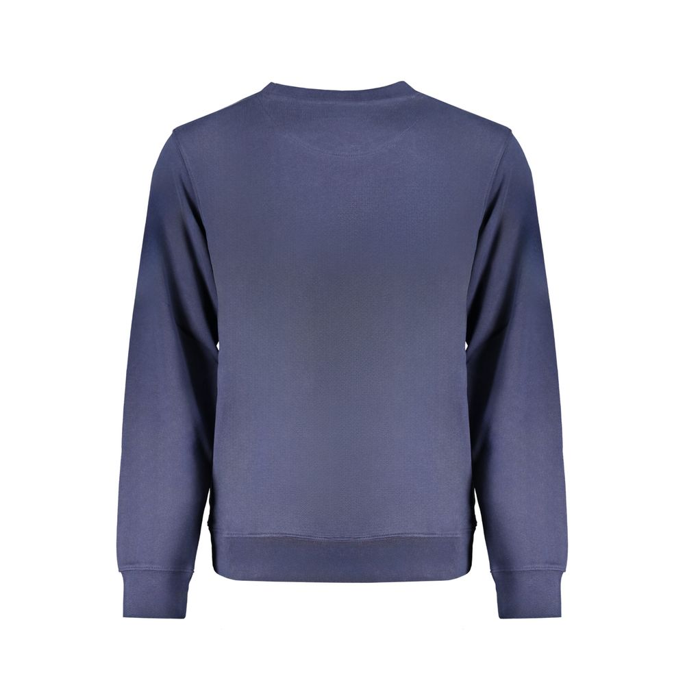 Sweatshirt by Wrangler for men in cotton blue & print features an provocated silhouette, detailed with a provocated and a refined for a sophisticated aesthetic.