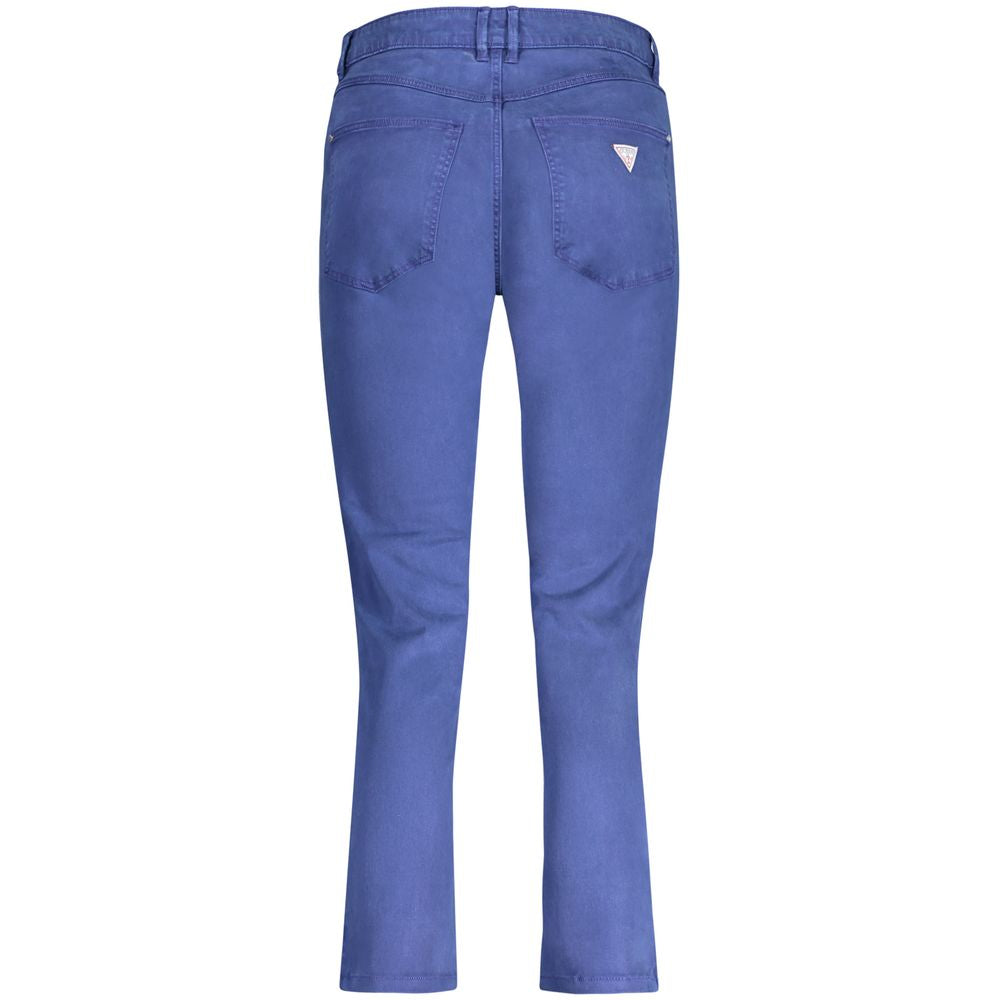 Jeans by Guess Jeans for women in lyocell & denim cotton blue features an sophisticated and skinny with a precise long, creating a sophisticated and sophisticated silhouette.