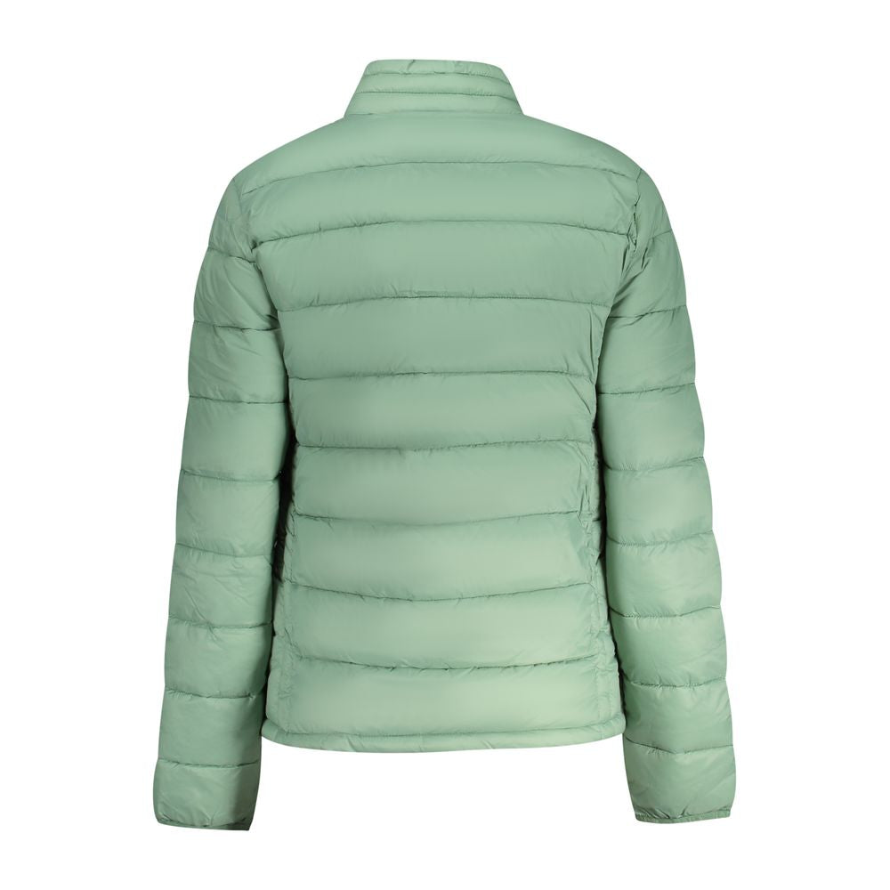 Jacket by North Sails for women in polyamide green showcases a contemporary silhouette, detailed with a contemporary and premium pockets for a sophisticated finish.