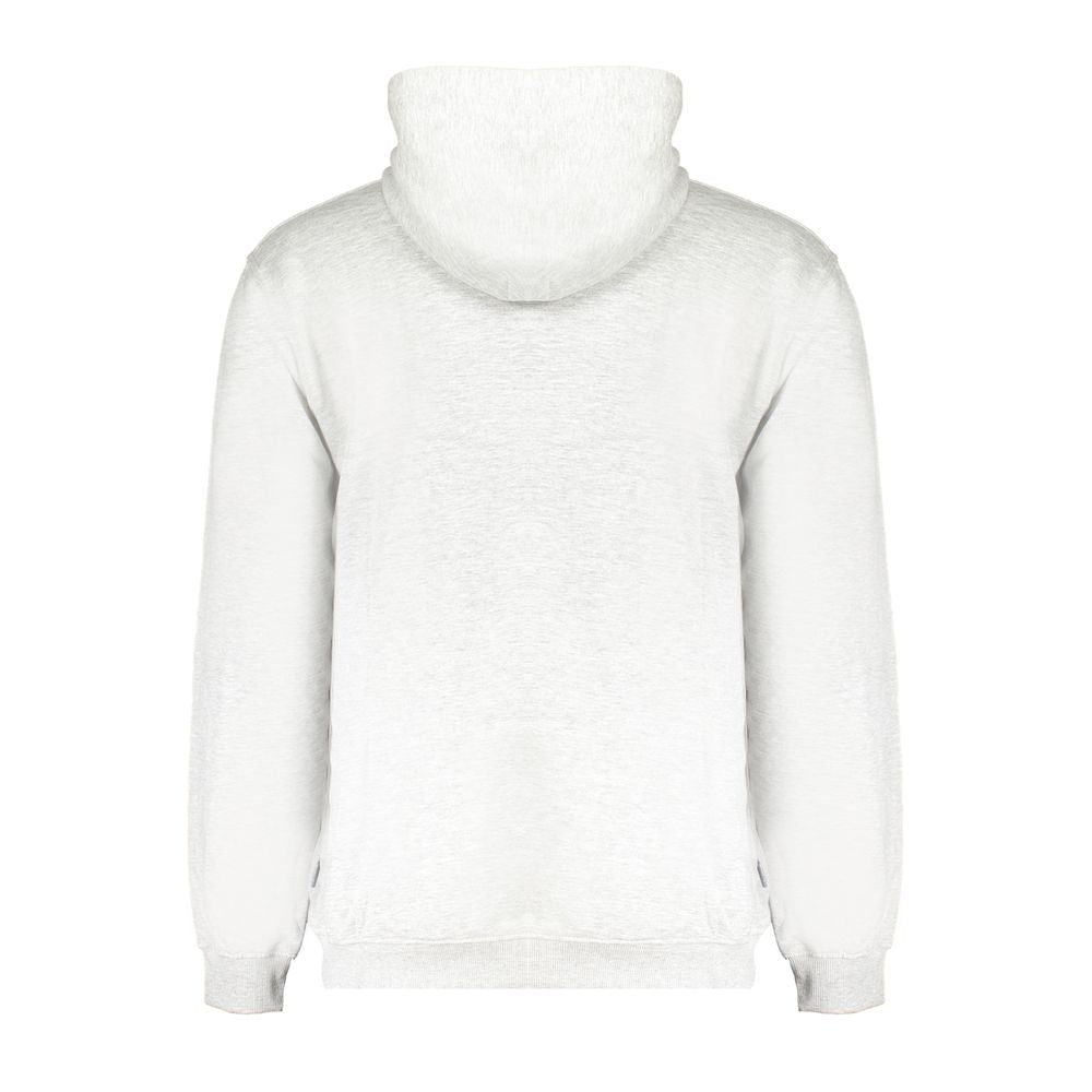 Hooded Sweatshirt Hoodie by Fila for men in viscose polyester cotton gray features a edgy silhouette, detailed with a edgy and for a refined finish.
