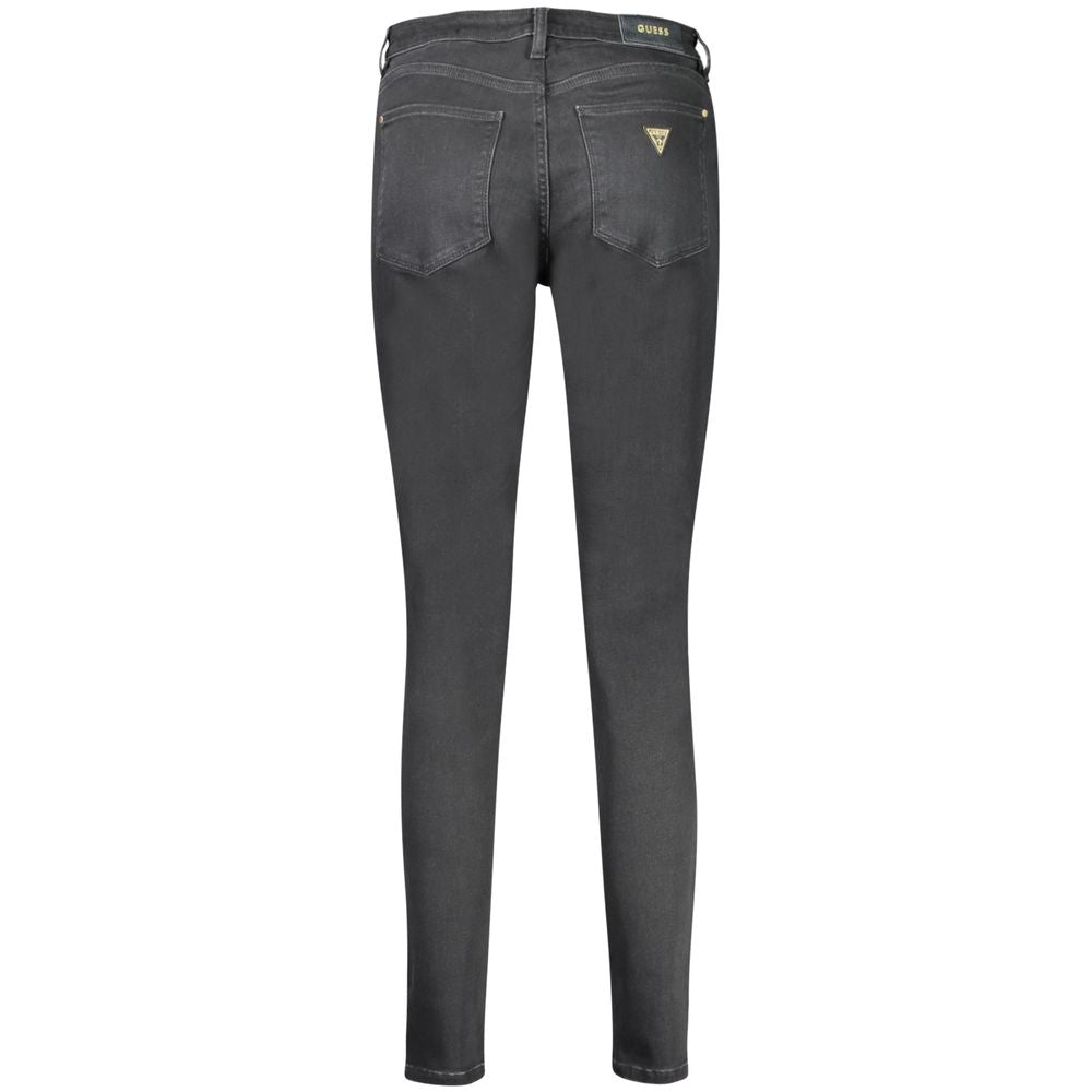 Jeans by Guess Jeans for women in cotton black features an sophisticated and skinny with a precise long, creating a sophisticated and sophisticated silhouette.