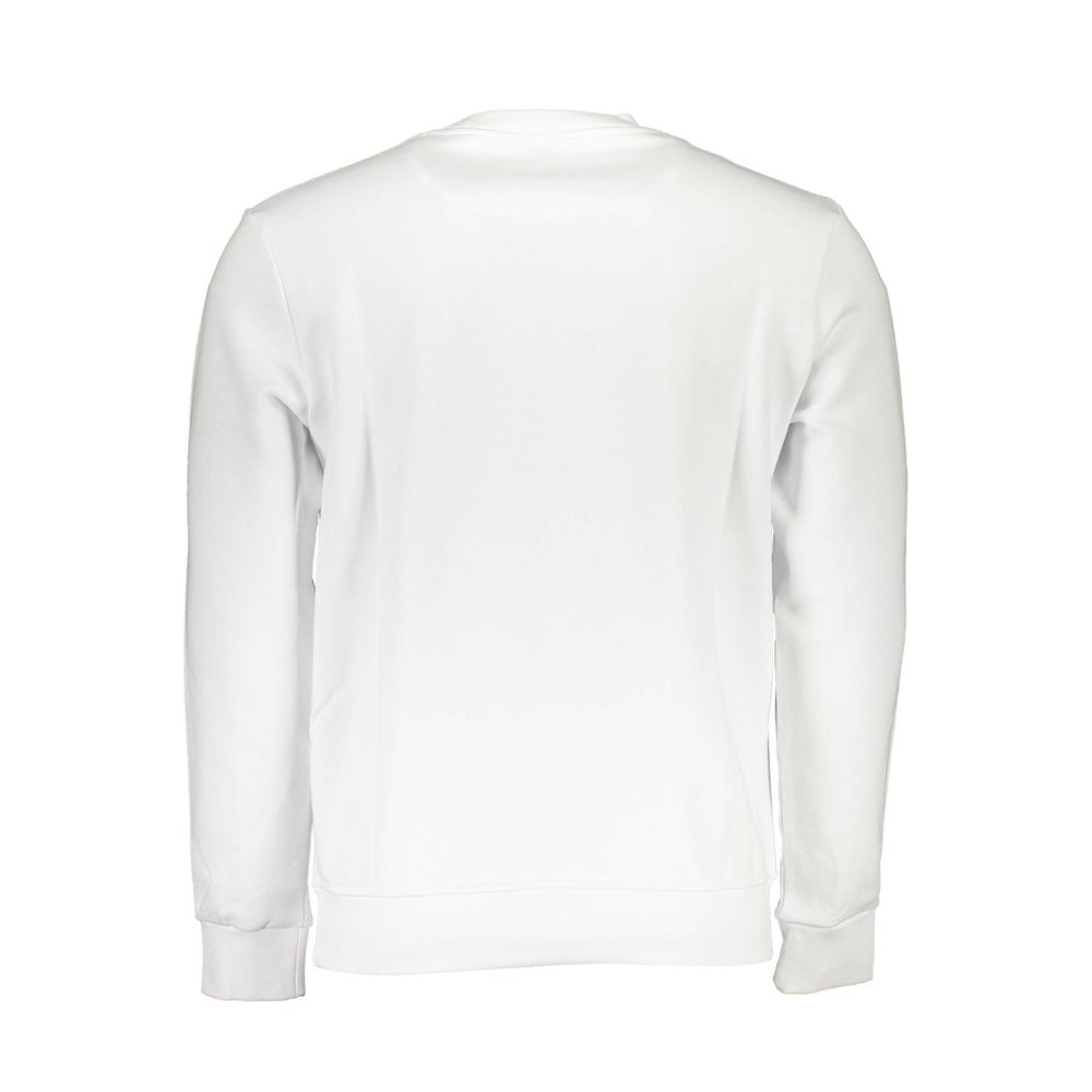 Sweatshirt by North Sails for men in cotton polyester white & print features an exquisite silhouette, showcasing and details for a exquisite look.