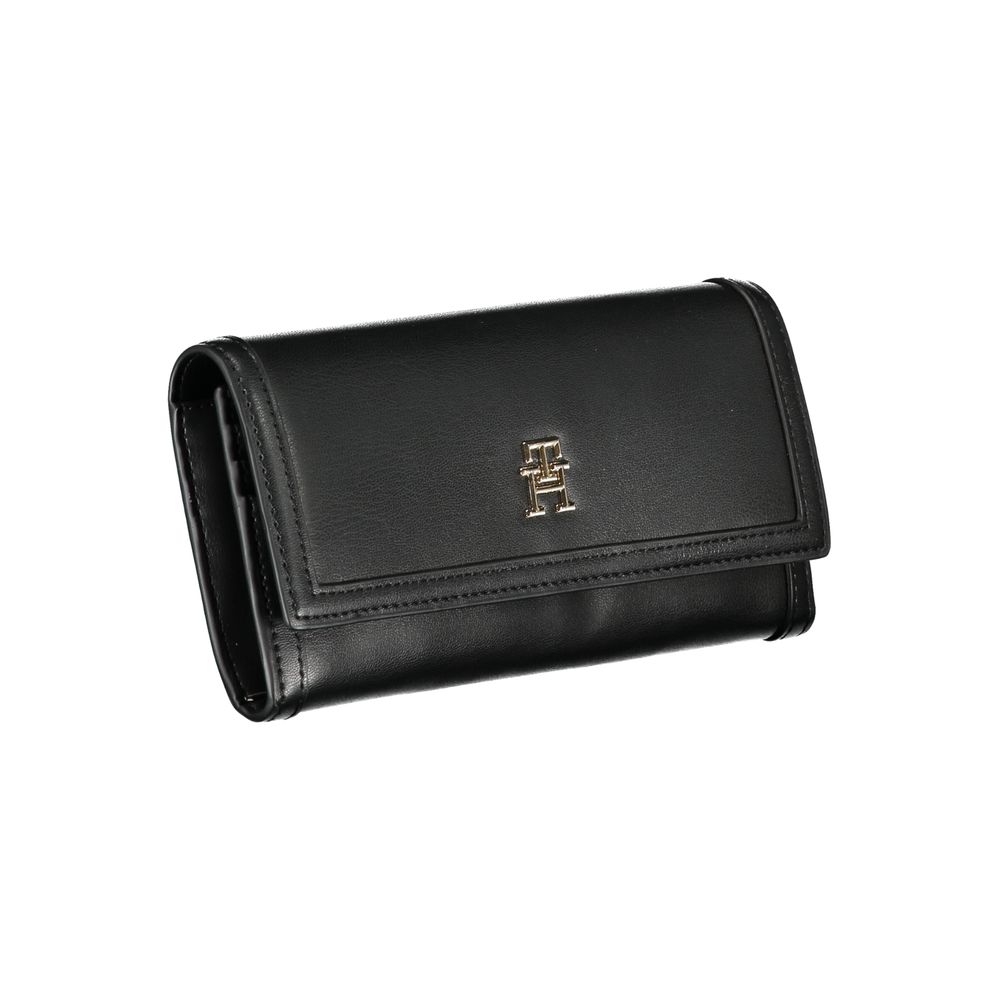Tommy Hilfiger Polyethylene Cardholder Wallet - Black