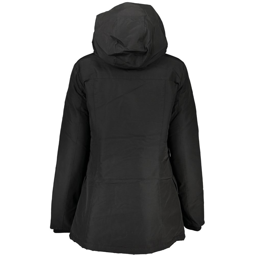 Woolrich Women's Cotton Hooded Jacket - Black