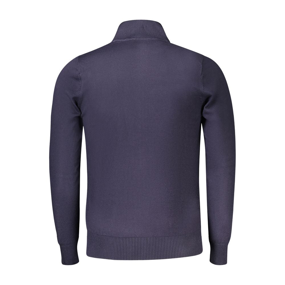 Cardigan by Coveri Moving for men in nylon & viscose blue features an crisp silhouette, showcasing a sophisticated and detail for a truly crisp finish.