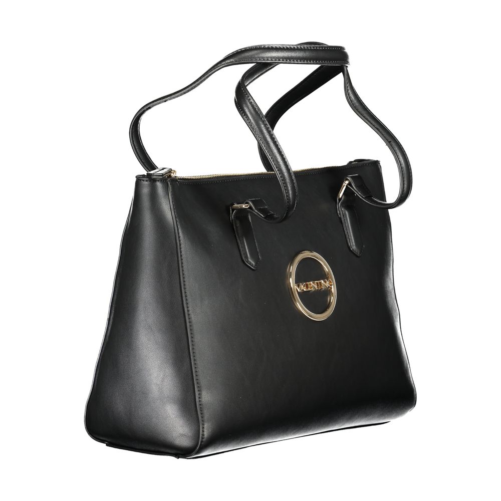Evening Handbag by Mario Valentino for women in polyethylene black features a exquisite silhouette, showcasing a secure zipper and exquisite internal-pockets with versatile for a exquisite finish.