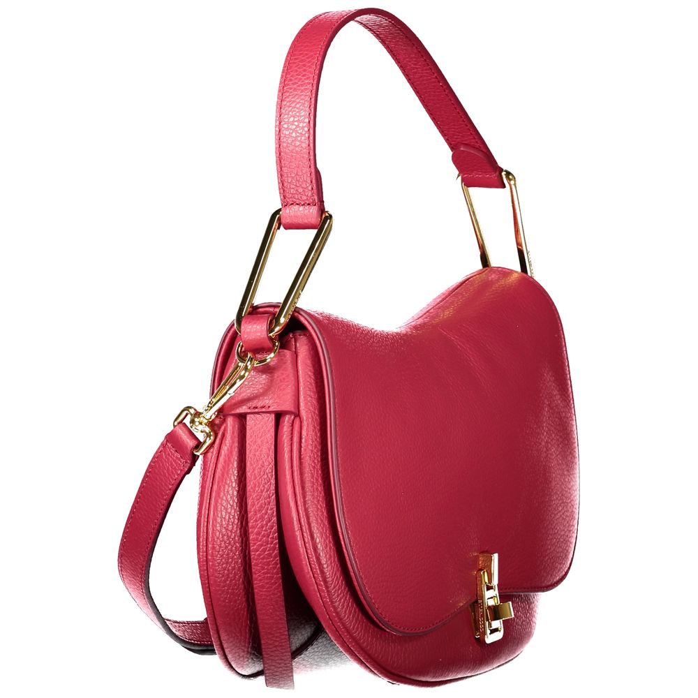 Coccinelle Leather Shoulder Handbag - Red