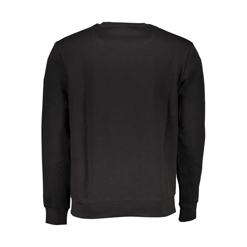 Sweatshirt by North Sails for men in cotton polyester black & print features an provocated silhouette, detailed with a provocated and a refined for a sophisticated aesthetic.
