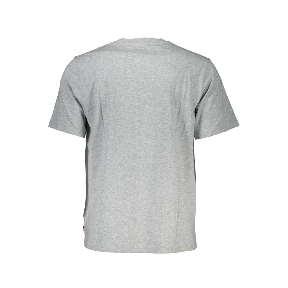 Levi's Men's Relaxed-Fit Short-Sleeve Crew Neck Cotton T-Shirt - Brown Gray Signature