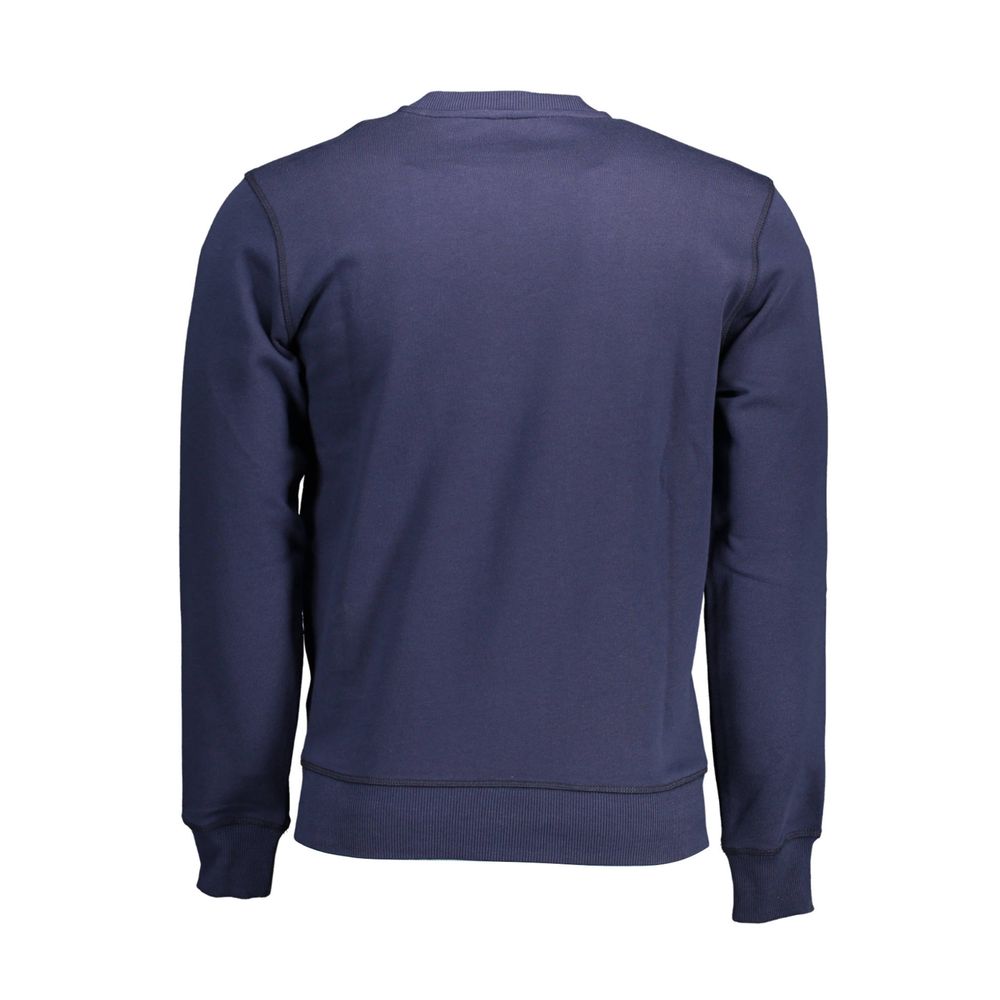 Sweatshirt Sweater by North Sails for men in cotton canvas blue showcases an masterful silhouette, artfully detailed with a masterful and for a sophisticated, premium finish.