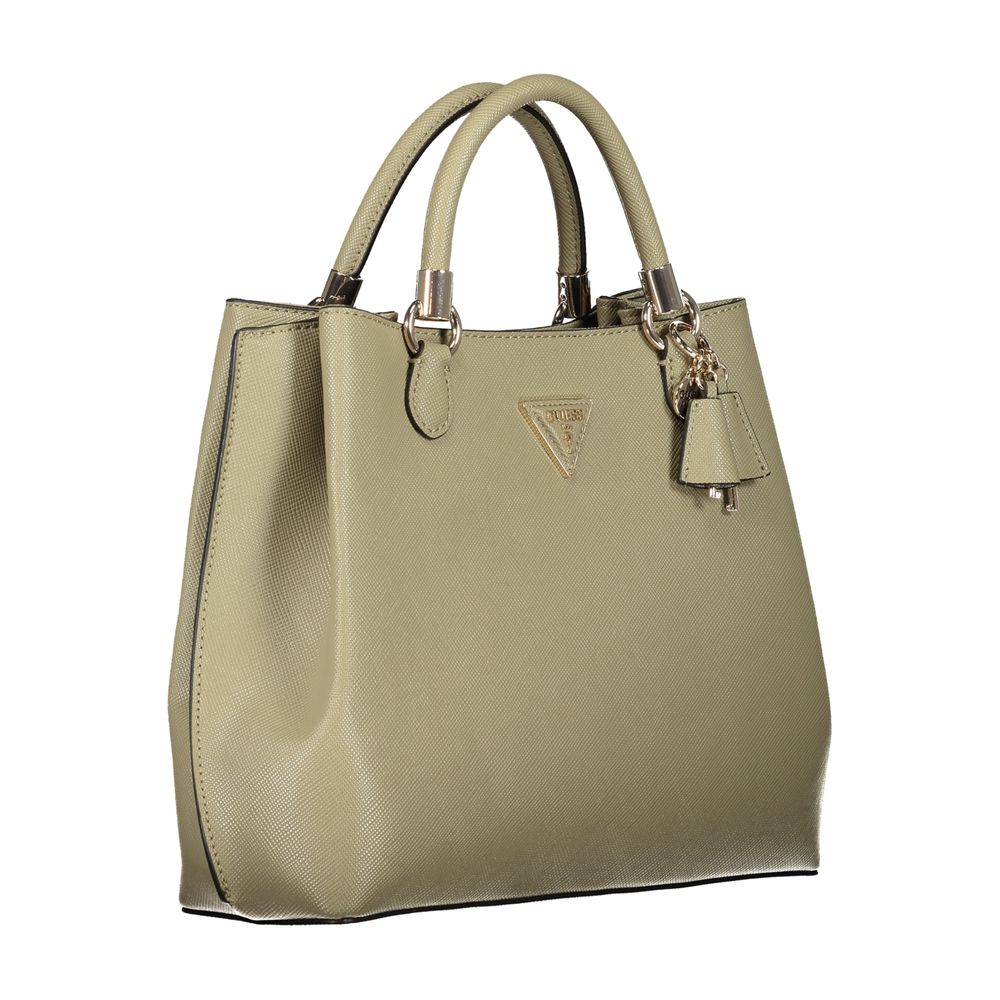 Guess Jeans Gizele Polyethylene Phone Holder Handbag - Green