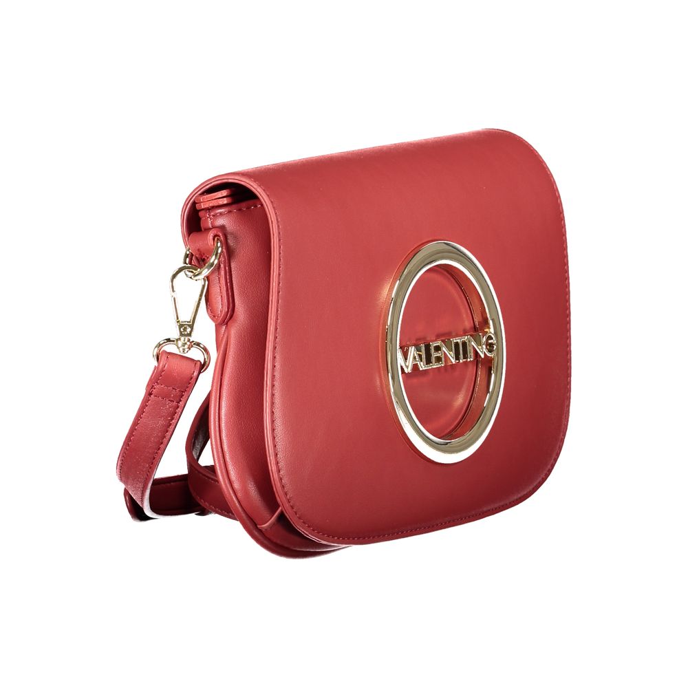 Mario Valentino Red Polyethylene Women Handbag