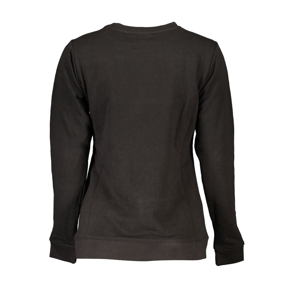 Sweatshirt by Cavalli Class for women in cotton black & print features an magnificent silhouette, showcasing a sophisticated and detail for a truly magnificent finish.