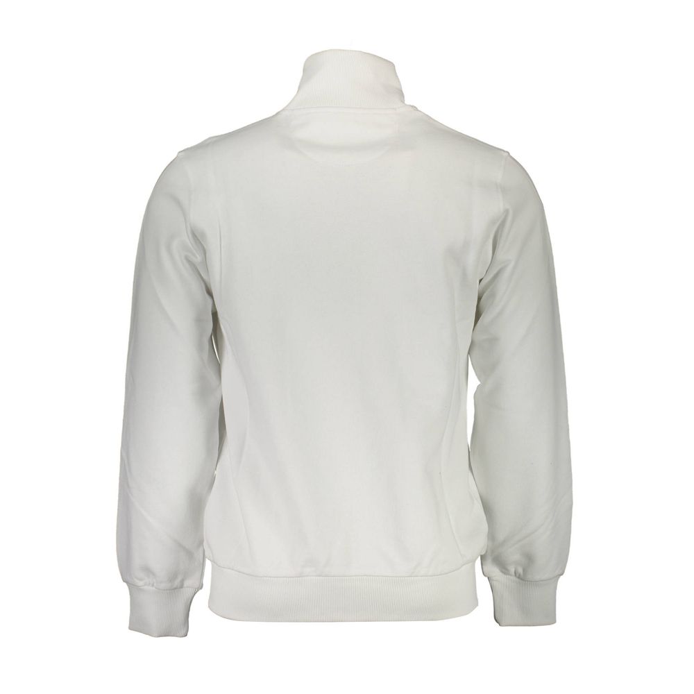 Sweatshirt by La Martina for men in cotton white features a unrivaled silhouette with a refined and unrivaled detailing for a sophisticated look.