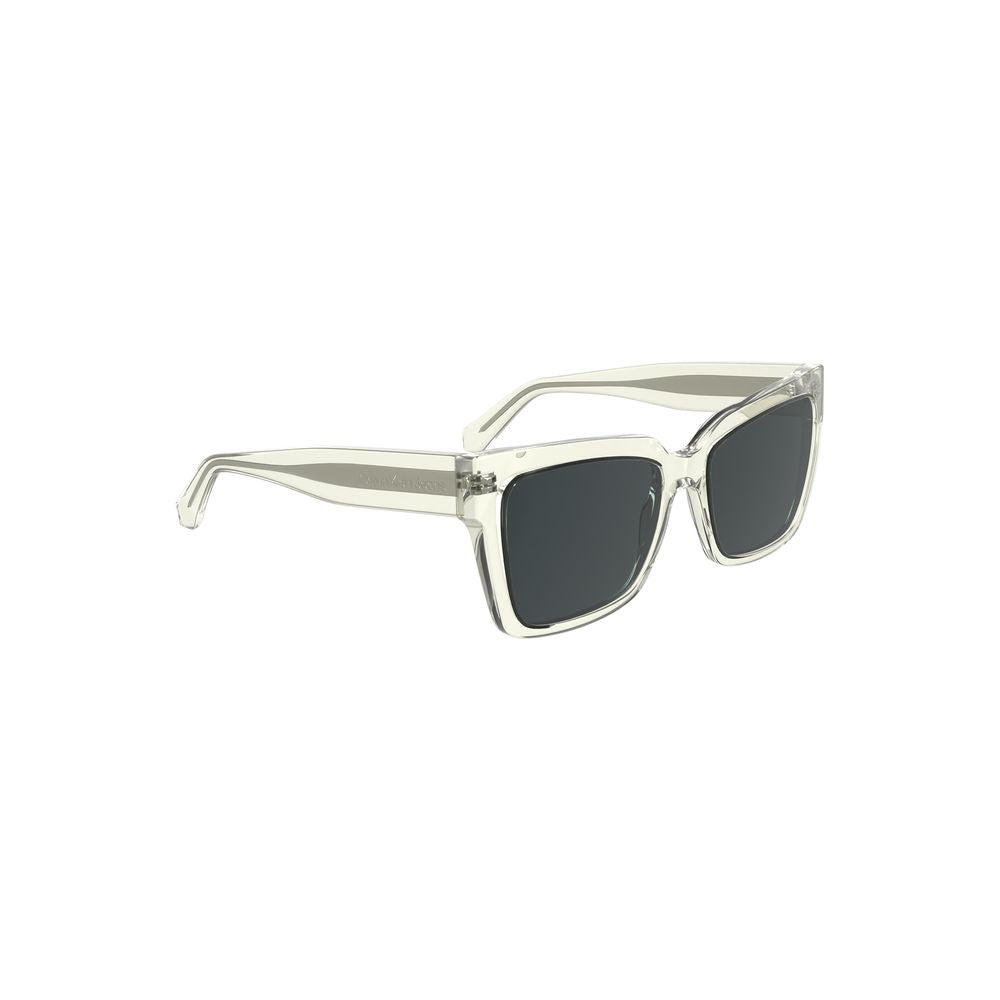 Calvin Klein Transparent Plastic Sunglasses