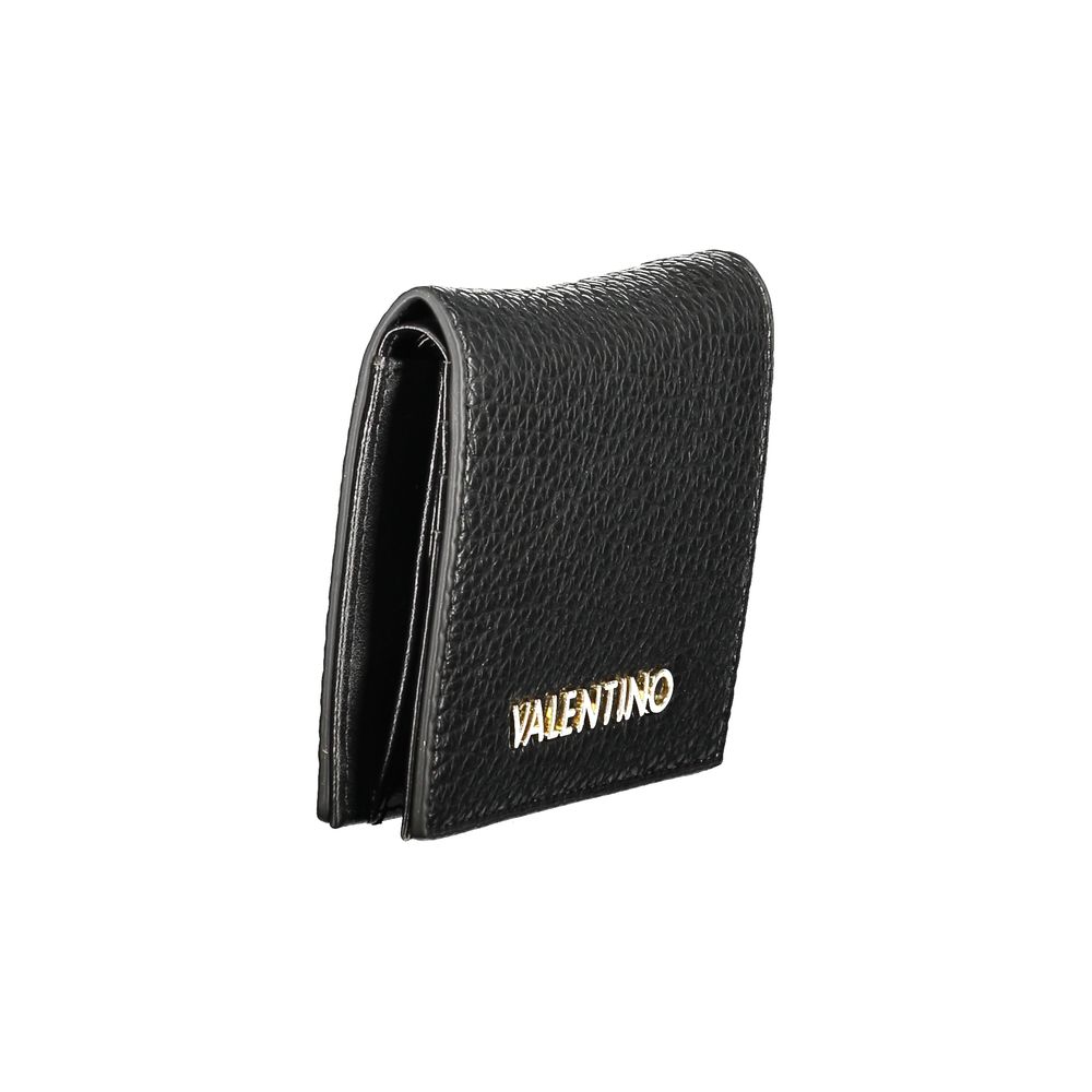 Mario Valentino Polyethylene Cardholder Wallet - Black Signature